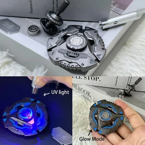 Fidget Spinner Giroscopio Atomico Lega Luminosa Metallo Adulto Sollievo Stress Giocattoli Regalo - Foto 1 di 10