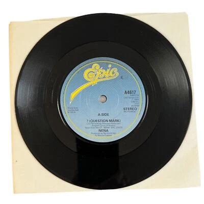 Nena - ? (Question Mark) / Ich Lieb’ Dich  (1983) 7” 45 NM Foto 1 de 4