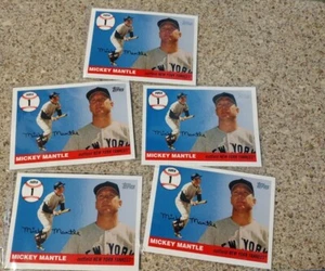 Topps HR#1 Mickey Mantle New York Yankees Insert Baseball Card. Mint Condition! - Picture 1 of 2