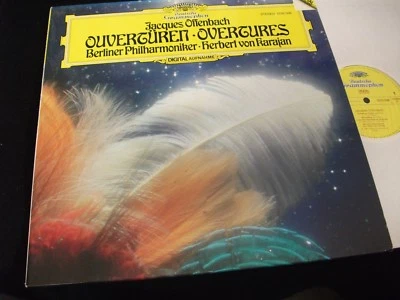 OFFENBACH OVERTURES<>HERBERT VON KARAJAN<>Germany Pressing<>DGG 2532 006 - Image 1 of 2