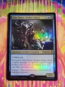 MTG: Silas Renn, Seeker Adept - Folie - Commander 2016 - fast neuwertig - Bild 1 von 2
