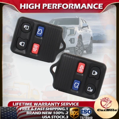 2x Llavero remoto entrada sin llave para Ford Explorer 2004 2005 2006 2007 2008 2009 Foto 1 de 4