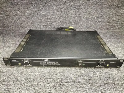 Peavey CS-200X 110Wx2 Stereo Power Amplifier Rack Mount AC100V - Image 1 of 4