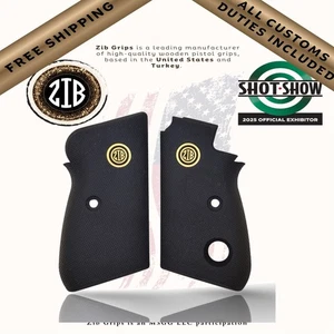 Zib Griffe Polymer Serie Pistolengriffe für Beretta 7070S71PUMA, Metall Logo - Bild 1 von 7