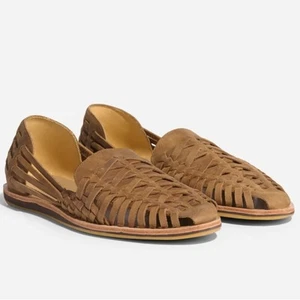 Nisolo Huarache Leder Sandalen Tabak Größe 11,5 - Bild 1 von 11