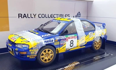 Sun Star 1/18 Scale Diecast 5528 Sabaru Impreza 555 #8 Rally of Newzealand 1997 - Image 1 of 4