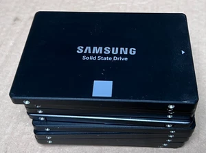 10X 250GB Samsung 850 EVO / 860 EVO SSD Job Lot MZ-75E250 SATA 2.5" 9 SSD's - Afbeelding 1 van 6