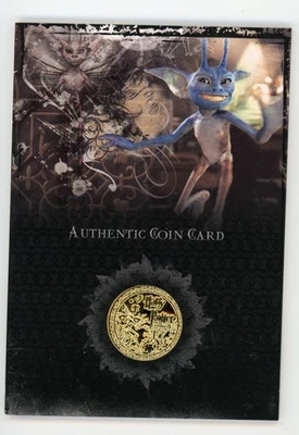 HARRY POTTER CHAMBER OF SECRETS SILVER COIN CARD SDCC GOLD BRONZE COMIC CON CC3 - Image 1 of 2