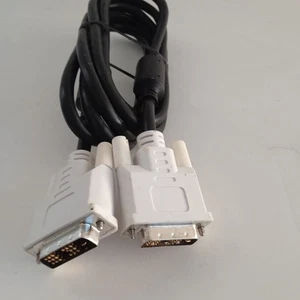 DVI-I to DVI-I  – Male to Male – 6 ft – White - Picture 1 of 4