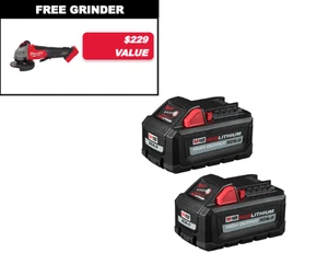 Amoladora con interruptor de paleta Milwaukee 2880-20BT6 M18 con batería XC6.0 - 2 PK - Imagen 1 de 12