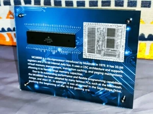 Vintage Rare Sega Mega Drive CPU Motorola MC68000 frame, Not include CPU - Picture 1 of 6