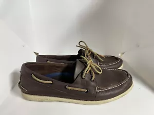 Sperry Authentic Original Men Boat Shoe 11M 0195115 Classic Brown TopSider - Picture 1 of 6