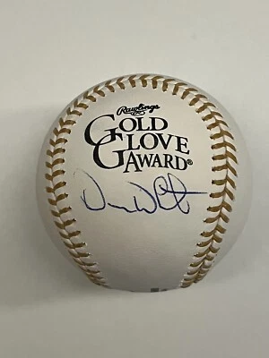 Luva de beisebol oficial Rawlings assinada branca Devon prêmio Blue Jays JSA - Imagem 1 de 2