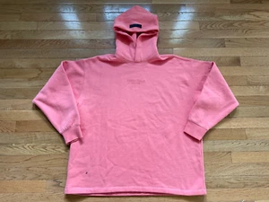 Fear Of God Essentials Hoodie Coral 100% Authentic Men's Size Small - Picture 1 of 5