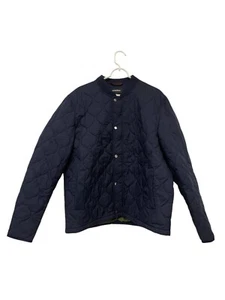 Bonobos Jacket Mens Extra Large Blue Slim Quilted Bomber Coat Snap Long Sleeve - Picture 1 of 7