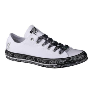 CONVERSE x Miley CYRUS 'Chuck Taylor All Star OX' - weiß/schwarz - EUR 40 - NEU - Bild 1 von 4
