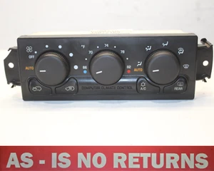 2000-2002 Cadillac Escalade A/C HEAT TEMPERATURE CLIMATE CONTROL 15072169 OEM - Picture 1 of 10
