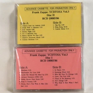 ZAPPA / Can't Do That...Stage 3 YCDTOSA 1989 Promo-Only 2 x cassette SEALED - Picture 1 of 3