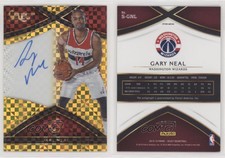 2015-16 Panini Select Signatures Gold Prizm /10 Gary Neal #S-GNL Auto