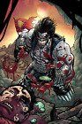 Lobo vs Bloody Superman DC Comics Poster 24x36 inches 