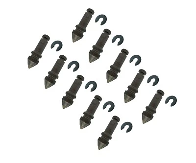 10 - Small Trencher, Auger, Rotating Rock Bits, 14mm(0.55"Ø) Shank w/ C-Clips - Image 1 of 2