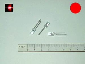 L512 - LED 5mm rundkopf klar rot LEDs [20 pcs] - Bild 1 von 3