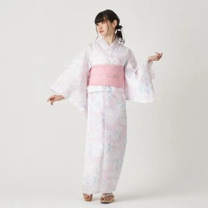Sanrio My Melody Women's Yukata Heko Obi Belt Washable Polyester L-Size Japan - Picture 1 of 19