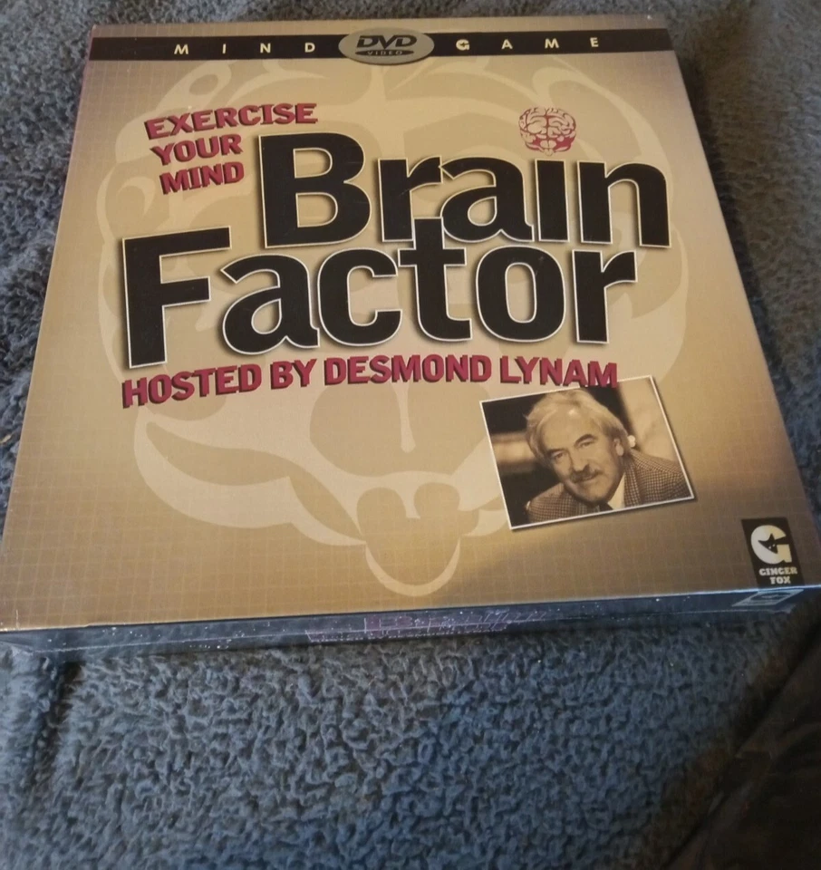 Exercise Your Mind Brain Factor Board Game Desmond Lynan - New & Sealed Free P&P - Image 1 of 1