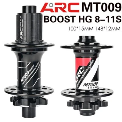 BOOST Thru Bicycle Hubs MTB Axle 6 pawls 3 tooth 114 clicks Sealed Bearing 8-12S - Image 1 of 4
