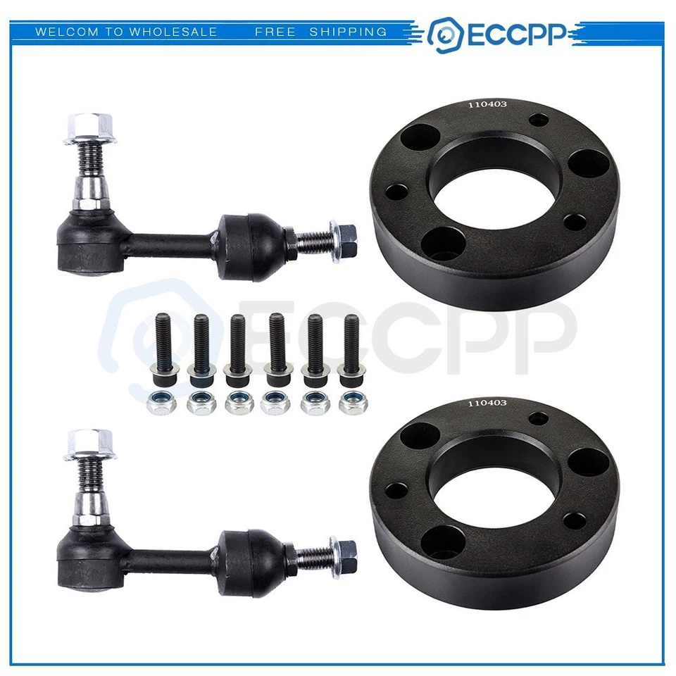 Barra estabilizadora delantera eslabón de extremo elevación niveladora delantera de 2" para Ford F-150 2004-2005 Foto 1 de 4