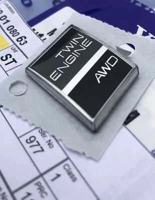 Logo AWD Volvo V60 S40 S60 S90 V90 XC40 XC60 XC90 Abzeichen ORIGINAL 31391835 - Bild 1 von 4