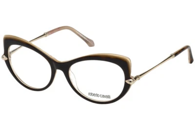 Marco de gafas de gato Roberto Cavalli Bisenzio RC5021 Tortuga 052 54-17-140  Foto 1 de 3