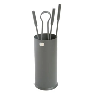 Linie Style CRUCCOLINI Set Kamin aus Eisen Mit Eimer - Bild 1 von 2