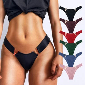 Sexy Women High Cut Thongs Lingeries Underwear Panties G-string T-back Nightwear - Picture 1 of 20