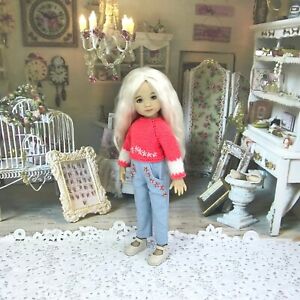 13" Little Darling doll clothes sweater and pants