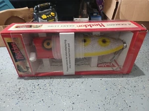 Seltene Original Riesen Heddon Baby Lucky 13 Angelköder Display Wanddeko - - Bild 1 von 11