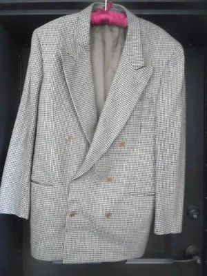 Valentino Uomo 双排扣西装外套,尺寸 42,Neiman Marcus — 第 1/4 张图片