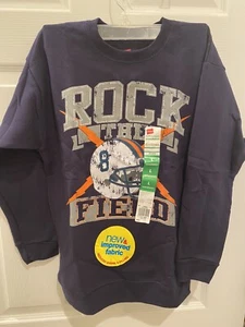 Felpa Hanes ragazzo nuova con etichetta taglia L tema calcio - Foto 1 di 3