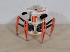 Araignée robotique orange et blanche Hexbug sans télécommande