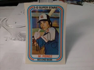 1976 Kellogg's 3-D Super Stars #26 - Marty Perez - Atlanta Braves 76-019 - Picture 1 of 2
