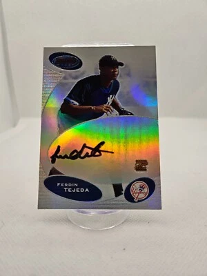 2003 TOPPS BOWMAN'S BEST FERDIN TEJEDA SIGNED CARD - Image 1 of 2