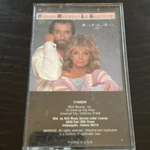 Barbra Mandrell & Lee Greenwood Meant For Each Other (1984) Cassette Tape MCA - Picture 1 of 5