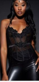 Ann Summers Elvira Corset Basque Small 8 10  NWT