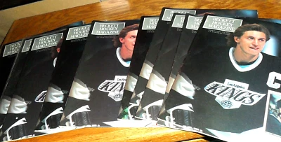 10 LOT  1990 BECKETT ISSUE #1 WAYNE GRETZKY NHL Oilers Kings HOF RARE EX TO MINT - Image 1 of 3