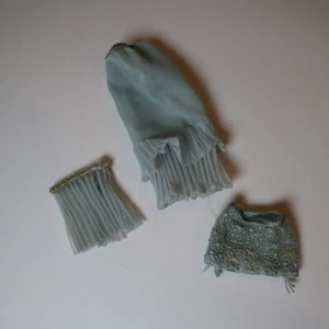 Barbie Vintage Undergarments #919 AZUL CLARO Tricot Set - Imagen 1 de 5