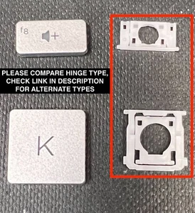 HP Envy x360 15-AQ | 15T-AQ | M6-AQ | SINGLE KEYBOARD REPLACEMENT KEYS KEYCAPS - Afbeelding 1 van 5