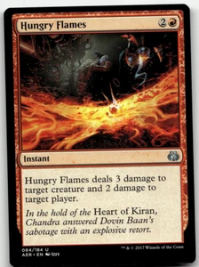 MTG Hungry Flames Aether Revolt 084/184 Regular Uncommon - Picture 1 of 1