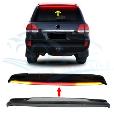 Спойлер крыло клапан задний багажник для Toyota Land Cruiser 2008-2021 годов выпуска с поворотником u - Изображение 1 из 4