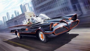 1966 Batman Poster 11X17 Adam West Bruce Wayne Joker Batmobile Gotham City 🦇🍿 - Picture 1 of 3