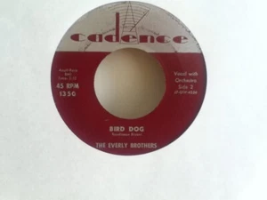 EVERLY   BROTHERS   45   SINGLE ,  BIRD  DOG  /  DEVOTED  TO  YOU - Picture 1 of 2